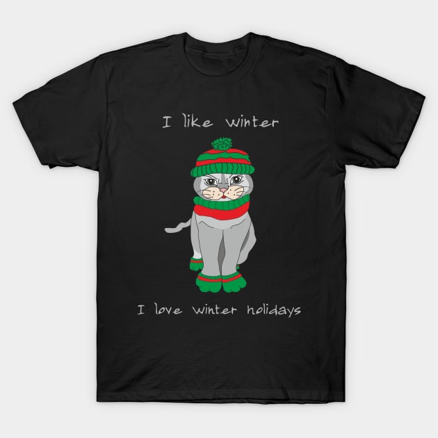 I like winter T-Shirt by Alekvik